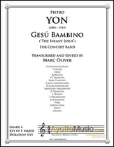 Gesu Bambino Concert Band sheet music cover